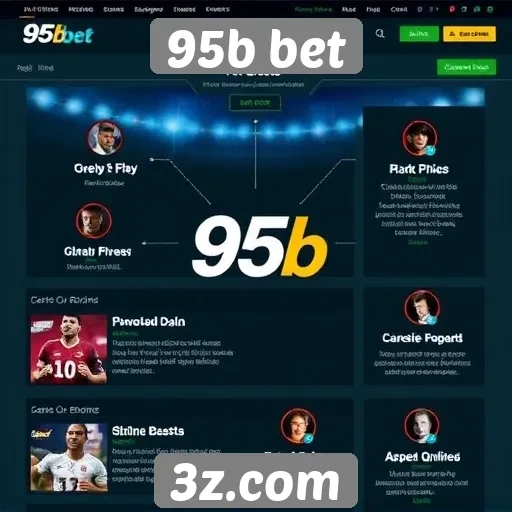 Análise das funcionalidades do site 95b bet